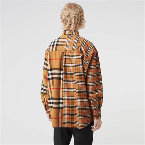 grailed gosha burberry shirt|Burberry Gosha X Check Flannel Shirt In Charcoal .